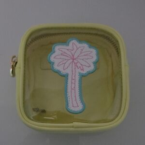 EUC Stoney Clover Lane Clear Front Mini Pouch